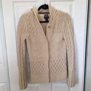 American Eagle Outfitters cable knit jacket